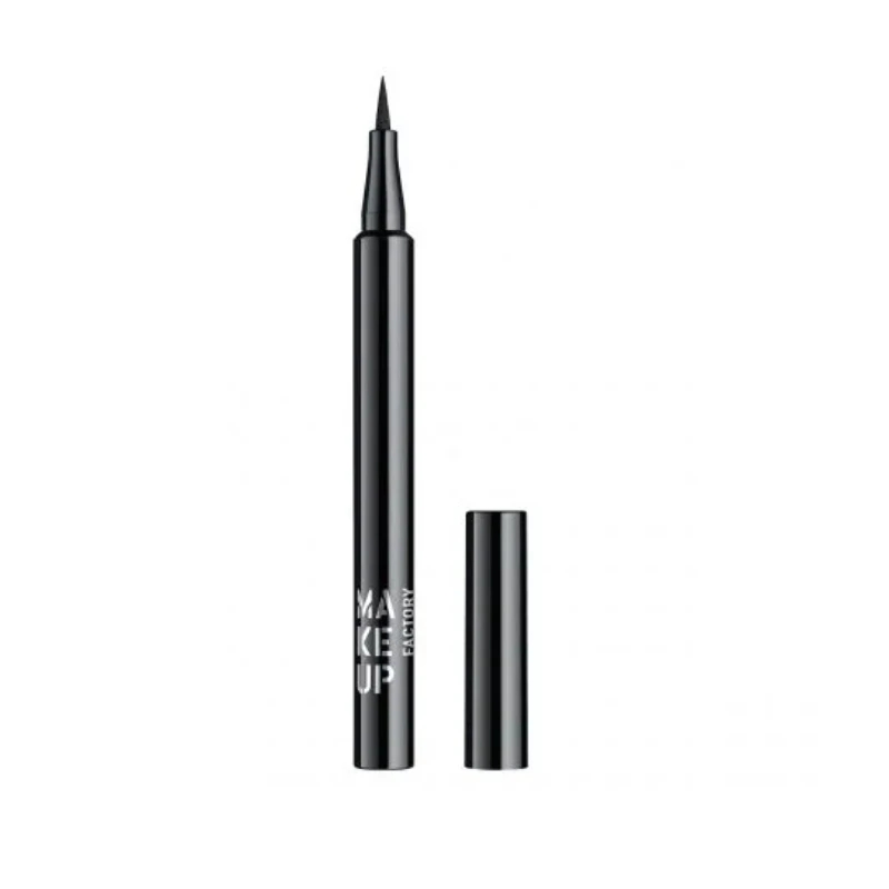 Make Up Factory Waterproof Matte Black Eyeliner Long Lasting Precision Eye Makeup for Women - Makeup Factory