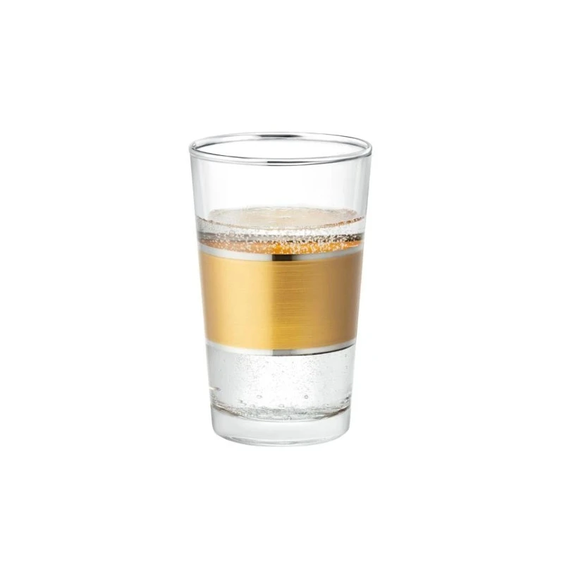 Madam Coco Chapelle - Heike Gold Coffee Side Glasses Set - 100ML 4-piece - Madame COCO