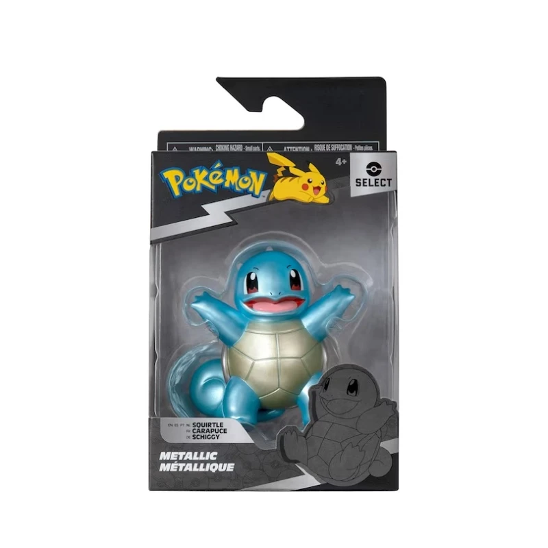 Pokémon Select Battle Figure True Color Metallic Squirtle Wave 6 - Pokemon