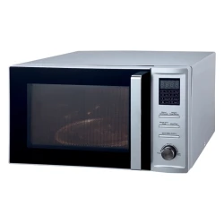 Sona 38L Silver Microwave Oven with Convection for Baking & Kitchen. Enjoy efficient cooking, even heating & versatile functionality. A must-have for your home.