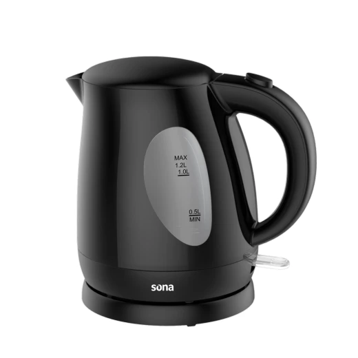 Sona Kettle Black 1.2 L 2200 W Sona Kettle Black 1.2 L 2200 W
