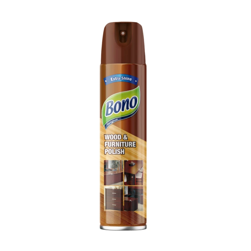 Bono Furniture Polish Spray, 300 ml Cleans, Shines & Protects Wood Surfaces - Bono