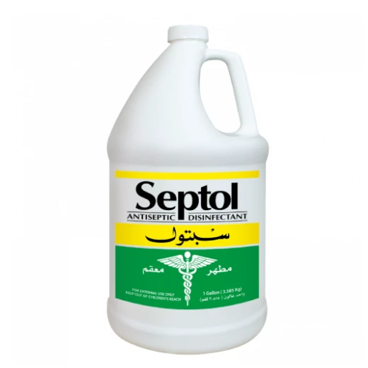 Septol disinfectant and sterilizer, American gallon Septol disinfectant and sterilizer, American gallon