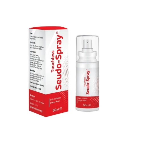 SeudoSpray Diaper Rash Touchless For Irritated Skin, 50 Ml SeudoSpray Diaper Rash Touchless For Irritated Skin, 50 Ml