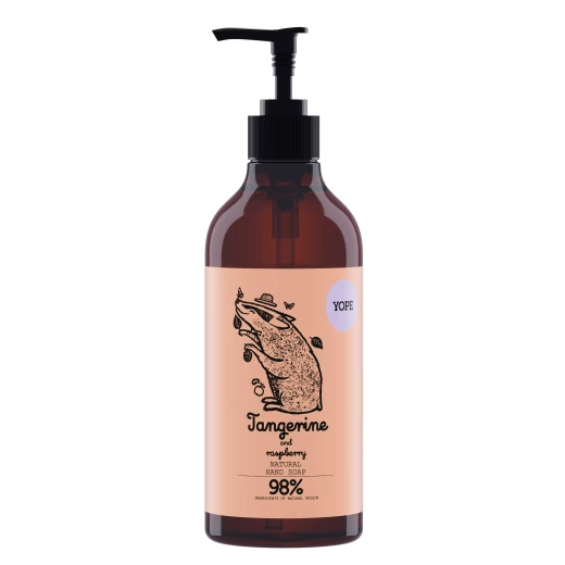 Yope Hand Soap Tangerine and Raspberry 500 ml Yope Hand Soap Tangerine and Raspberry 500 ml