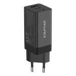 awei PD9 65W Dual Type-C / USB-C + USB GaN Fast  Charging Travel Charger - AWEI