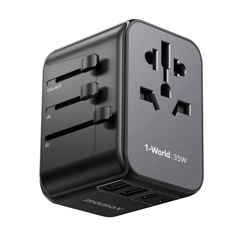 Awei C-40 Worldplug Usb C Electrical Adaptor - AWEI
