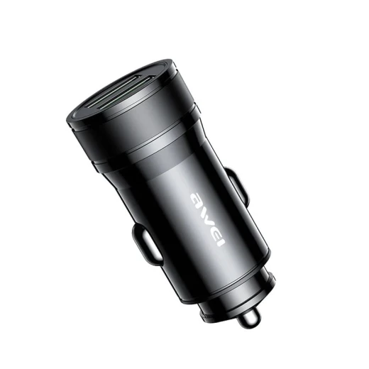 Awei C-830 DC5V 2.4A USB Car Charger 2 Ports Quick Charge LED Awei C-830 DC5V 2.4A USB Car Charger 2 Ports Quick Charge LED