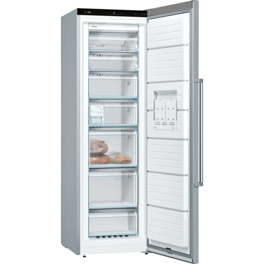 free-standing freezer 186 x 60 cm Stainless steel (with anti-fingerprint) from bosch - BOSCH - Image 2