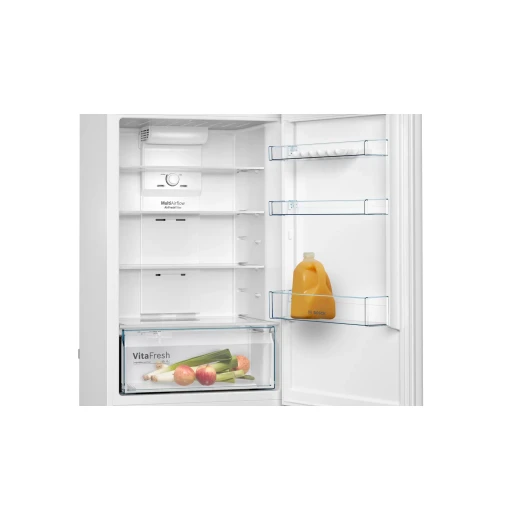 Bosch free-standing fridge-freezer with freezer at top 178 x 70 cm White Serie | 2 - BOSCH - Image 5