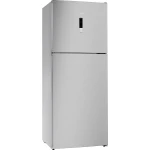 Bosch free-standing fridge-freezer with freezer at top 178 x 70 cm stainless steel look Serie | 4 - BOSCH