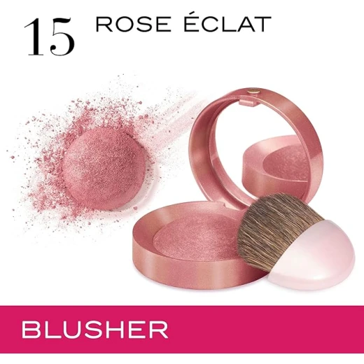 Bourjois little round pot blusher, 15 rose eclat - Bourjois Paris - Image 2
