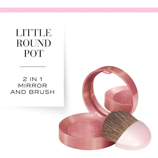 Bourjois little round pot blusher, 15 rose eclat - Bourjois Paris - Image 3