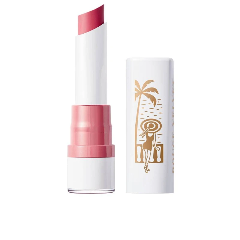 Bourjois Rouge Velvet Lipstick Flaming Rose Matte Finish Long Lasting Lip Color 2.4g - Bourjois