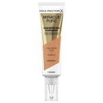 Max Factor Miracle Pure Radiant Finish Foundation SPF 30 Bronze Makeup 30ml - Max Factor