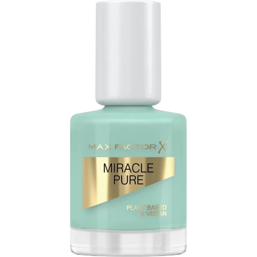 Max Factor Miracle Pure Moonstone Blue Nail Polish Long Lasting Vegan Formula 12ml Manicure Essential Max Factor Miracle Pure Moonstone Blue Nail Polish Long Lasting Vegan Formula 12ml Manicure Essential