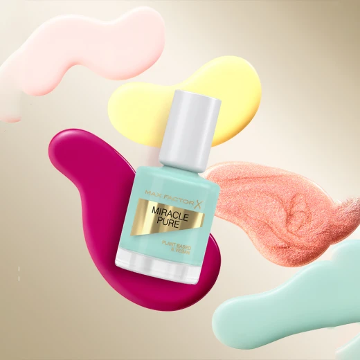 Max Factor Miracle Pure Moonstone Blue Nail Polish Long Lasting Vegan Formula 12ml Manicure Essential - Max Factor - Image 3