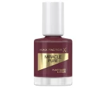 Max Factor Miracle Pure Regal Garnet Nail Polish Long Lasting Vegan Manicure 12ml for Women - Max Factor