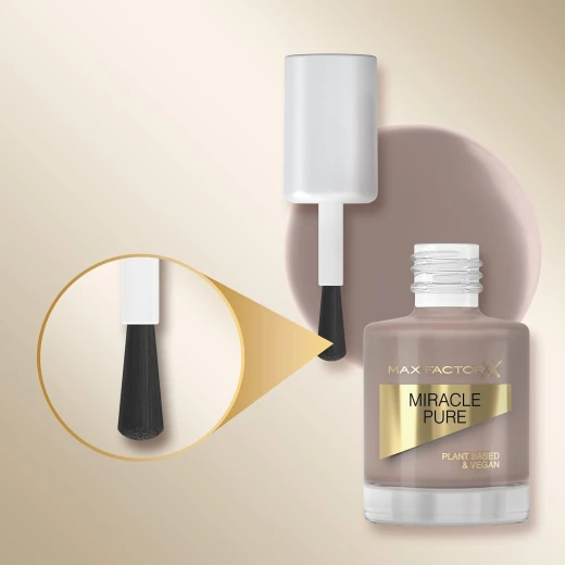 Max Factor Miracle Pure Spiced Chai Vegan Nail Polish Long Lasting Shine 12ml Manicure - Max Factor - Image 6