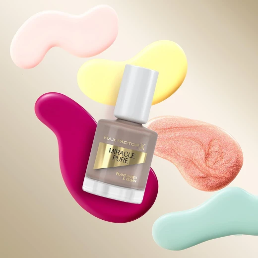 Max Factor Miracle Pure Spiced Chai Vegan Nail Polish Long Lasting Shine 12ml Manicure - Max Factor - Image 7