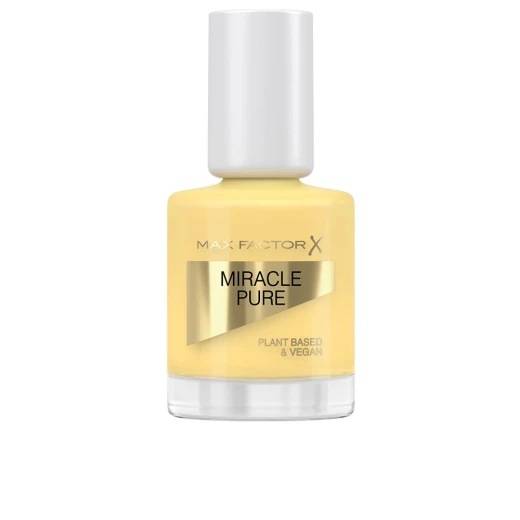 Max Factor Miracle Pure Lemon Tea Vegan Nail Polish Long Lasting Manicure Strengthens Nails with Vitamin E Max Factor Miracle Pure Lemon Tea Vegan Nail Polish Long Lasting Manicure Strengthens Nails with Vitamin E