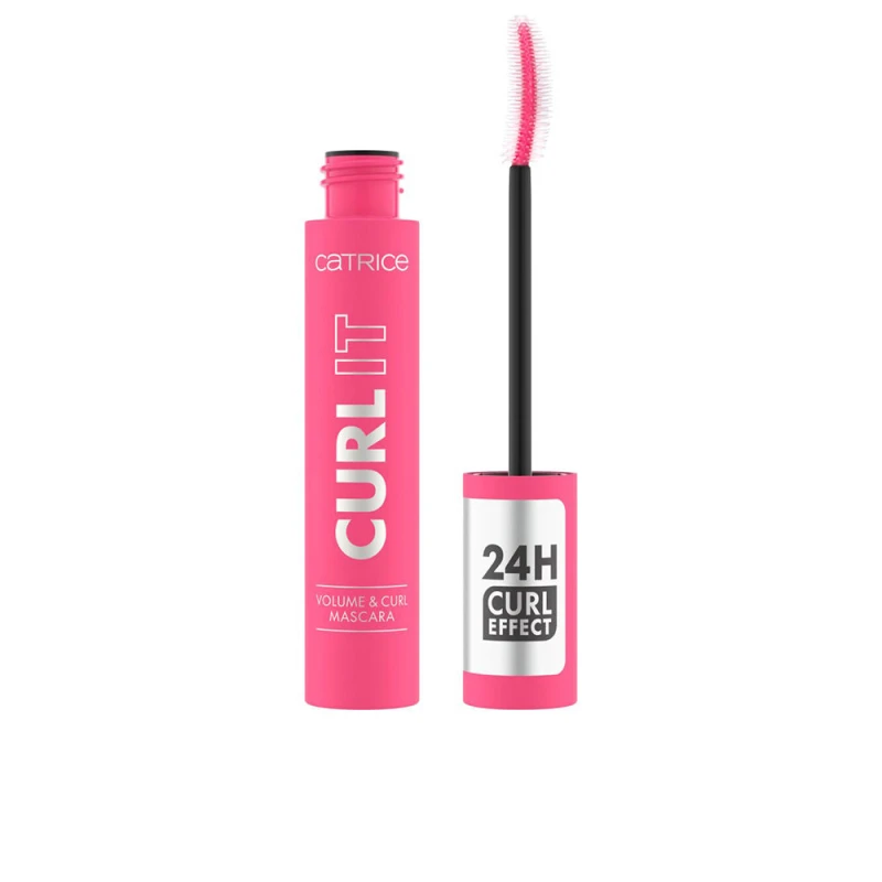 Catrice Curl It Mascara 24 Hour Volume and Curl Effect for Lashes 010 Black - Catrice