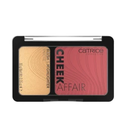 باليت Catrice Cheek Affair Radiant Glow أحمر خدود وهايلايتر مكياج للحصول على خدود نضرة
