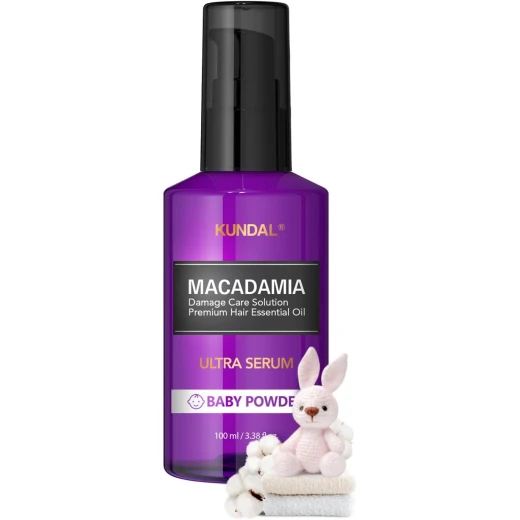 Kundal macadamia hair essence 100ml baby powder Kundal macadamia hair essence 100ml baby powder