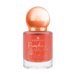 ESSENCE Pumpkins Pretty Please! Matte Orange Nail Polish 8ml Autumn Manicure Fall Makeup