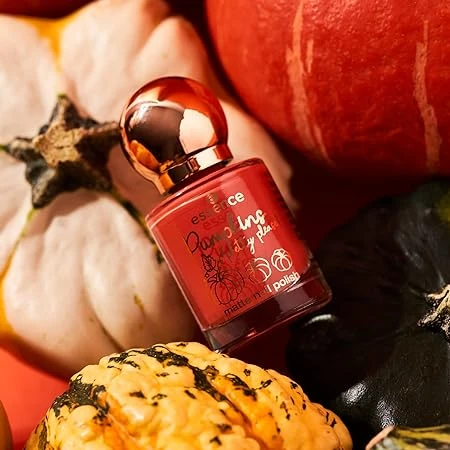 ESSENCE Pumpkins Pretty Please! Matte Orange Nail Polish 8ml Autumn Manicure Fall Makeup - Essence - Image 2