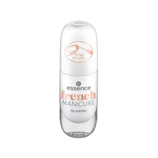 Essence French Manicure Tip Painter 01 Quick Dry Nail Polish for Precise White Tip Application Professional Finish Easy Use for Beginners and Experts Salon Quality Results Essence French Manicure Tip Painter 01 Quick Dry Nail Polish for Precise White Tip Application Professional Finish Easy Use for Beginners and Experts Salon Quality Results