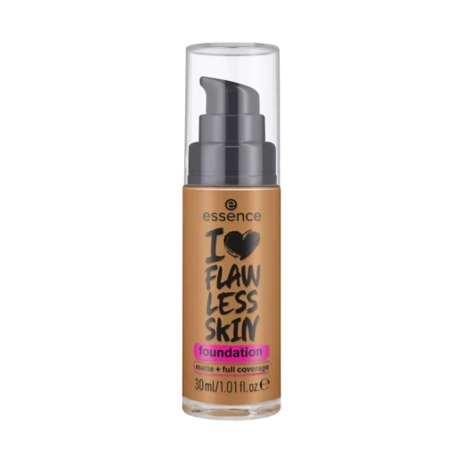 Essence I Love Flawless Skin Foundation Dark Beige 130 Matte Finish 30ml Makeup