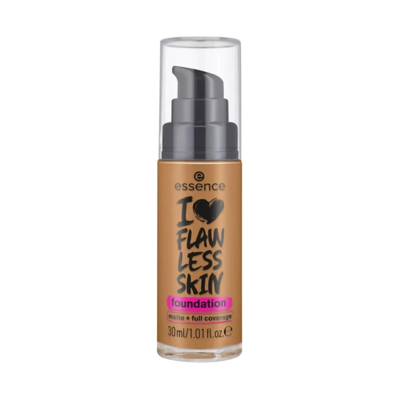 Essence I Love Flawless Skin Foundation Dark Beige 130 Matte Finish 30ml Makeup - Essence