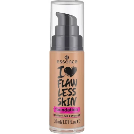 ESSENCE I LOVE FLAWLESS SKIN Matte Finish Foundation Full Coverage Makeup 31 Shades