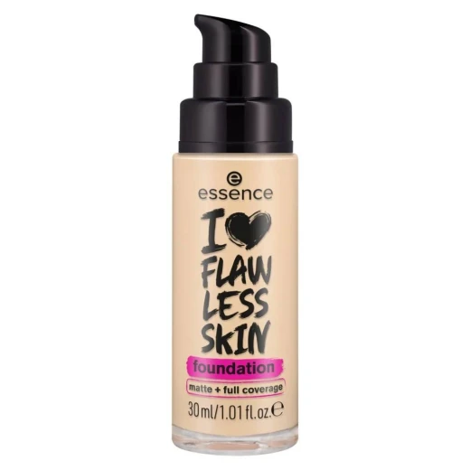 Essence I Love Flawless Skin Matte Finish Foundation SPF 20 Shade 30 30ml Long Lasting Makeup Essence I Love Flawless Skin Matte Finish Foundation SPF 20 Shade 30 30ml Long Lasting Makeup