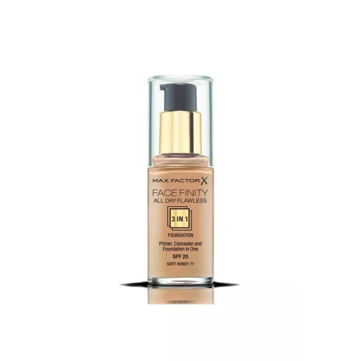 Max Factor Facefinity All Day Flawless Foundation N77 Full Coverage SPF 20 Makeup for Flawless Skin Max Factor Facefinity All Day Flawless Foundation N77 Full Coverage SPF 20 Makeup for Flawless Skin