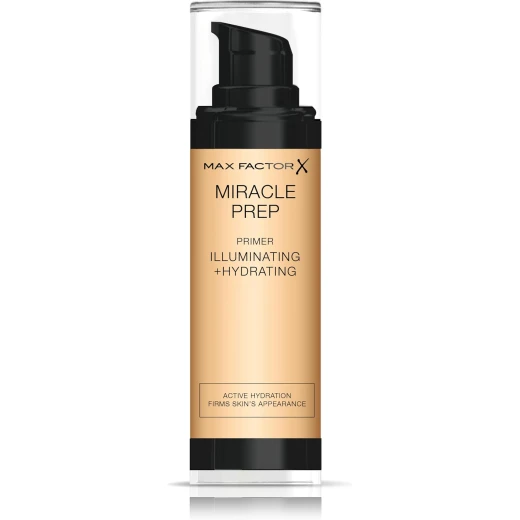 Max Factor Miracle Prep Illuminating Hydrating Primer 30ml Makeup Base for Radiant Glow Skin Max Factor Miracle Prep Illuminating Hydrating Primer 30ml Makeup Base for Radiant Glow Skin