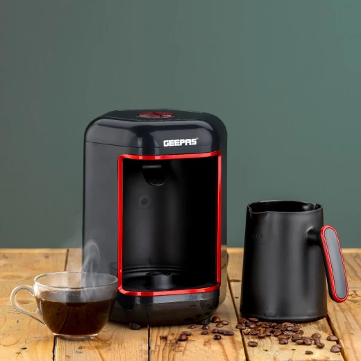 Geepas Turkish Coffee Maker GCM41515 – 4-Cup Capacity - GEEPAS - Image 3
