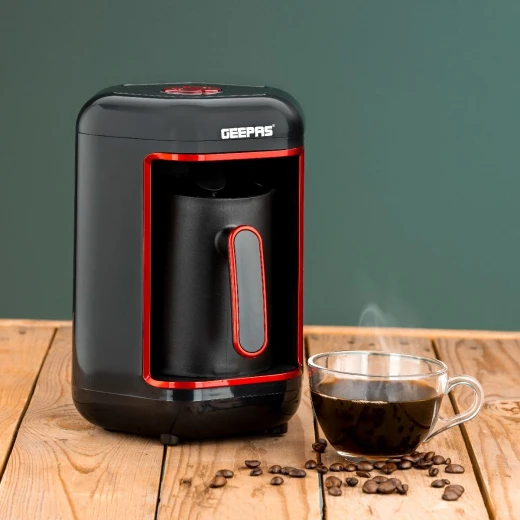 Geepas Turkish Coffee Maker GCM41515 – 4-Cup Capacity - GEEPAS - Image 4