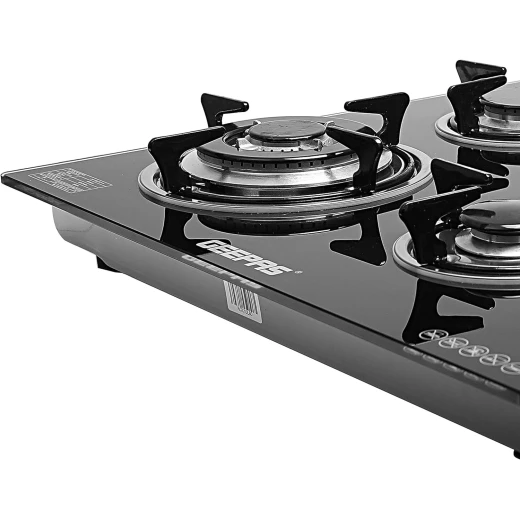 Geepas 4 burners gas cooker with 2 in 1 built-in gas hob - GEEPAS - Image 6