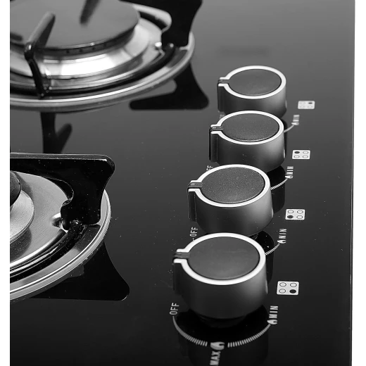 Geepas 4 burners gas cooker with 2 in 1 built-in gas hob - GEEPAS - Image 3