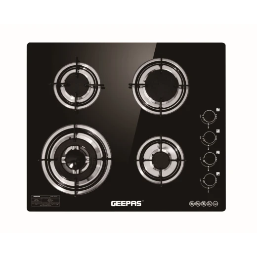 Geepas 4 burners gas cooker with 2 in 1 built-in gas hob Geepas 4 burners gas cooker with 2 in 1 built-in gas hob