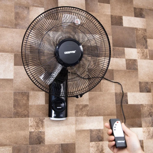 Geepas wall fan 3 speed 16inch 60w with timer - GEEPAS - Image 4