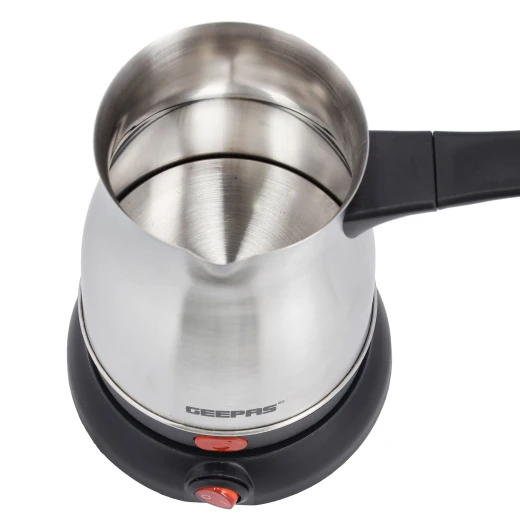Geepas electric turkish coffee maker stainless steel - GEEPAS - Image 3
