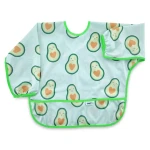 Babyjem poly bib long sleeves avocado - BabyJem