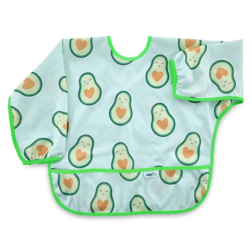 Babyjem poly bib long sleeves avocado Babyjem poly bib long sleeves avocado
