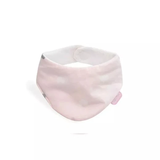 Babyjem Triangle Bib Pink - BabyJem - Image 2