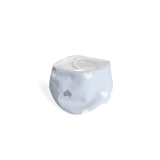 Babyjem Triangle Bib Blue - BabyJem - Image 2