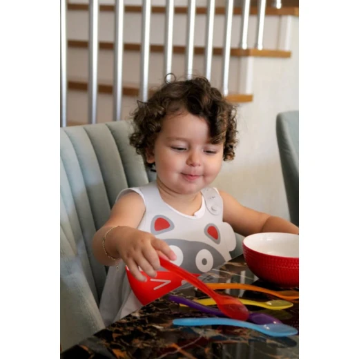 Babyjem baby bib silicone grey - BabyJem - Image 2