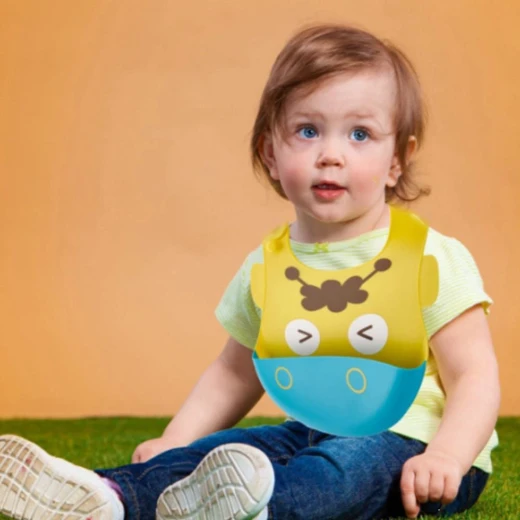 Babyjem baby bib silicone yellow - BabyJem - Image 2
